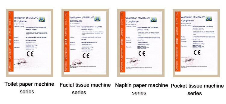CE certification of Kitchen Towel Machine